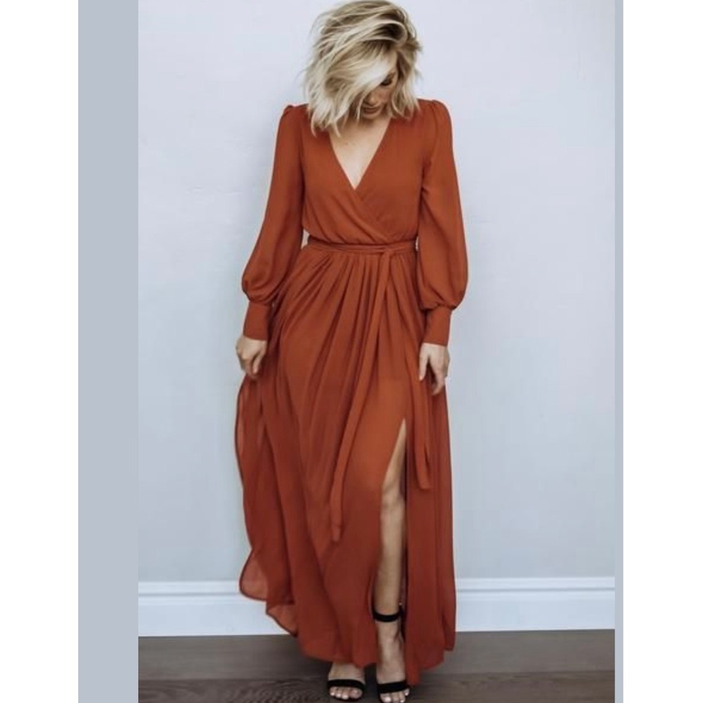 Baltic Born Rust Maxi Dress